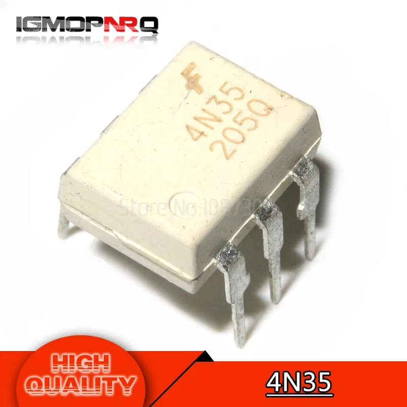 

10pcs 4N35 DIP6 photoelectric coupler new original