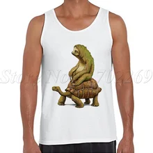 Speed is относительный дизайн мужские майки черепаха печатная одежда для бодибилдинга забавная Фитнес рубашка без рукавов повседневный жилет