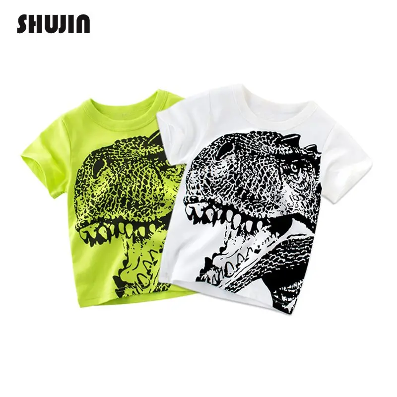 

Shujin Children Summer Clothing Baby Boy T Shirt Cotton Short Sleeve T-shirt Kid Boy Casual Sport T-shirt 1-10Y Shirts