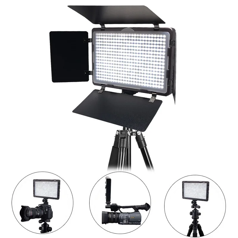  Mcoplus LED-410A Ultra-thin Studio Photography Video LED Light for Canon Nikon Pentax Panasonic Son - 32620541318