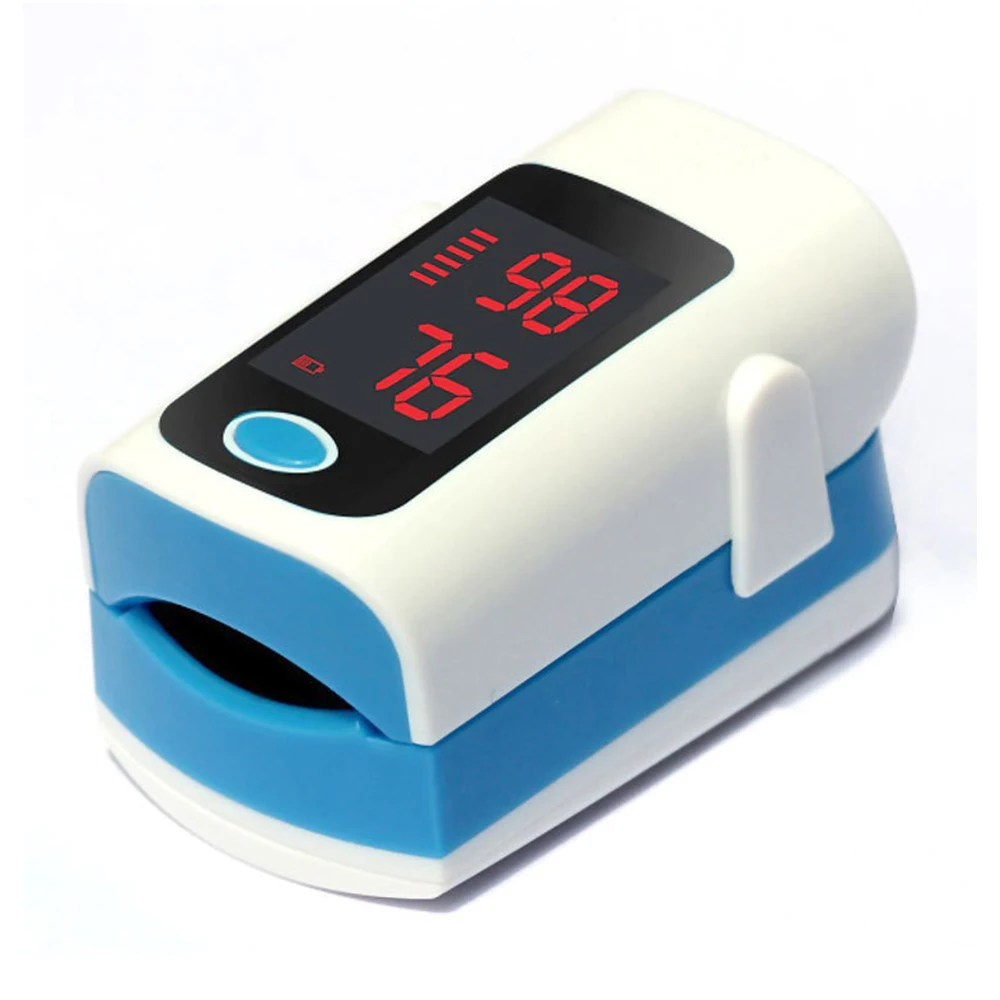 Цифровое медицинское оборудование Пальчиковый Пульсоксиметр Saturometro Портативный ЖК-Пульсоксиметр прибор для измерения артериального давления аппарат