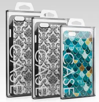 

Fashion Blister PVC Plastic Black Clear Retail Packaging Packing Box For iPhone 11 8 7 6 5.5 5.8 6.5 Mobile Phone Case 300pcs