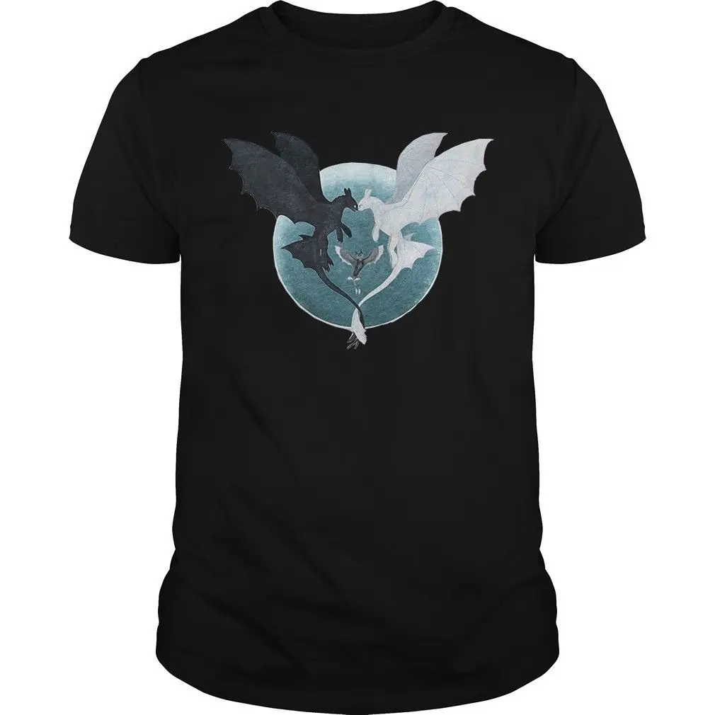 

Family Toothless And Light Fury Shirt Cool Casual pride t shirt men Unisex New Fashion tshirt free shipping tops ajax