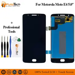 Для Motorola Moto E4 XT1766 Xt1763 ЖК Дисплей с Сенсорный экран для Moto E4 Экран планшета Ассамблеи Бесплатная доставка