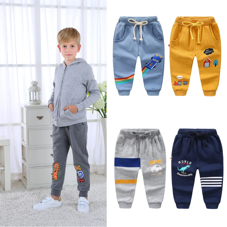

Retail New Warm Velvet Pants For 2-6 Yeas Solid Boys Girls Casual Sport Pants Jogging Enfant Garcon Kids Children Trousers DS29