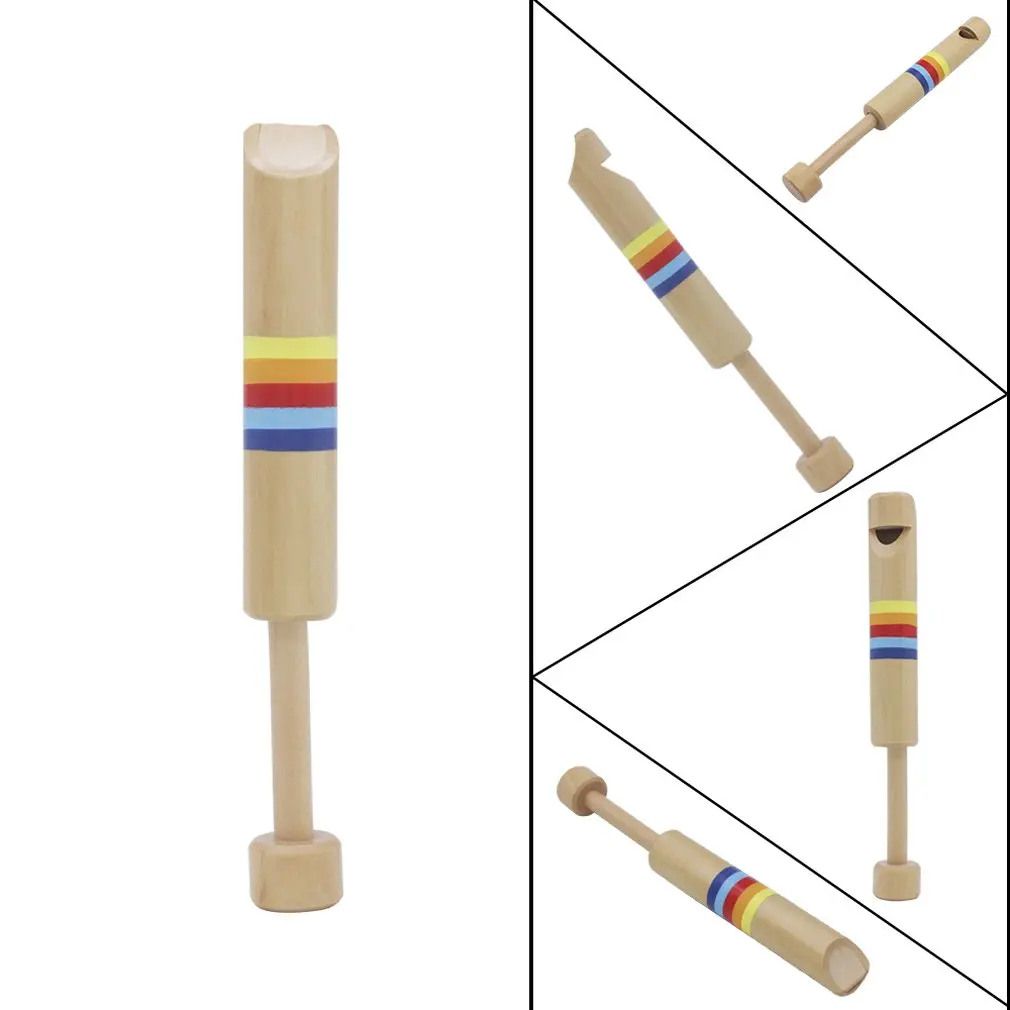 1 шт., детская деревянная горка, милая Музыкальная развивающая игрушка, инструменты для детей, Веселый флутофон