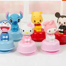1 шт. мультфильм KT Melody Doraemon стежка Микки ручной коленчатый поворотный музыкальная шкатулка