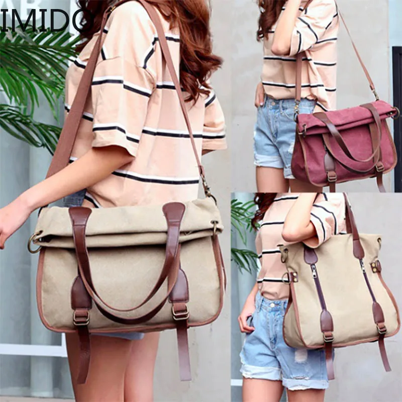 

IMIDO Large Capacity Women Shoulder Bag Female Handbag Famous Brands High Quality Messenger Bags Ladies 2019 Luxury Designer