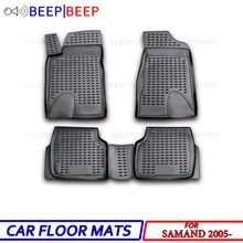 Для KHODRO Samand 2005-автомобильные коврики, ковры, авто коврик, пыленепроницаемый, водостойкий, автомобильный Стайлинг, защита интерьера