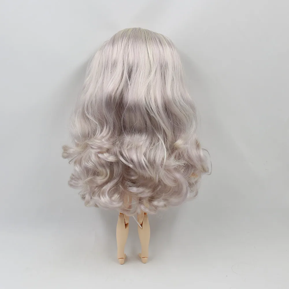 Кукла Blyth nude 1/6 No. BL1049/288 кукла с белой кожей, смешанные цвета, длинные вьющиеся волосы и новое матовое лицо, соединение тела