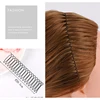 Professional Korean Invisible Broken Hairpin Adult Tiara Tool Roll Curve Needle Invisible Bangs Comb Styling Accessory ► Photo 3/5