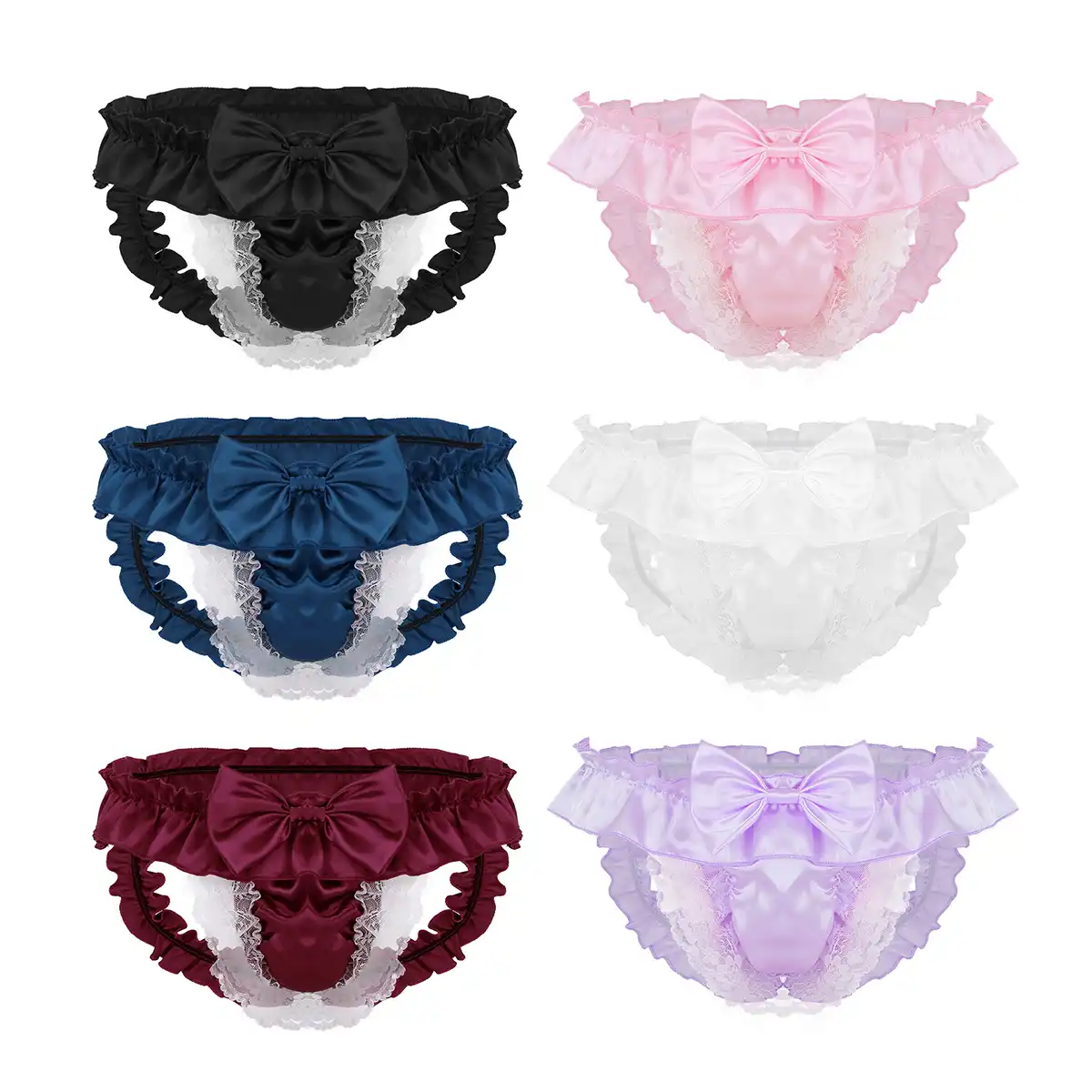 Satin Panty Ass Brazilian Satin Panty Ass Brazilian