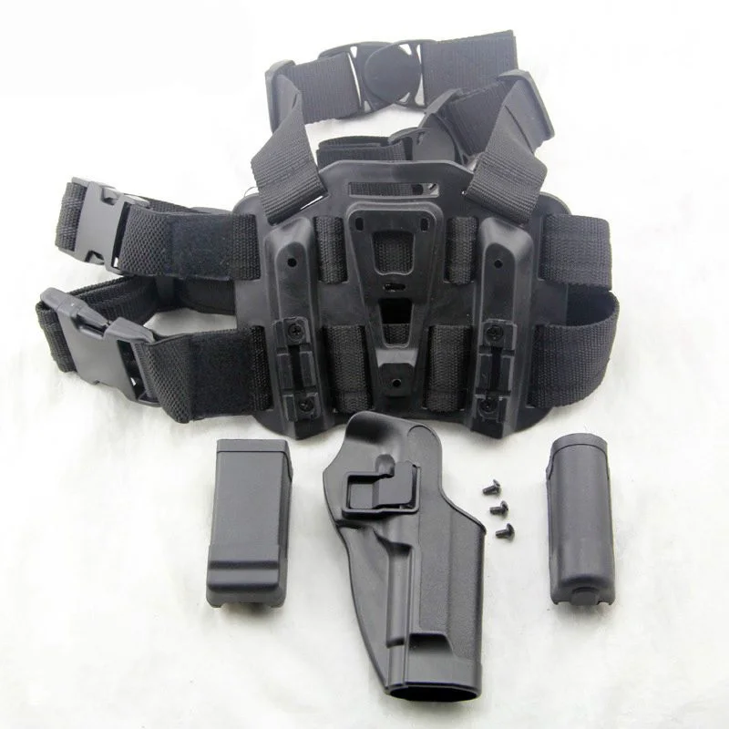 Arma de Caça do Exército Acessórios Militares Tático Beretta 92 96 Pistol Gun Holster Mão Direita Carry Airsoftsport Perna Coldre m9 5 Pistol Gun Holster Mão Direita Carry Arma