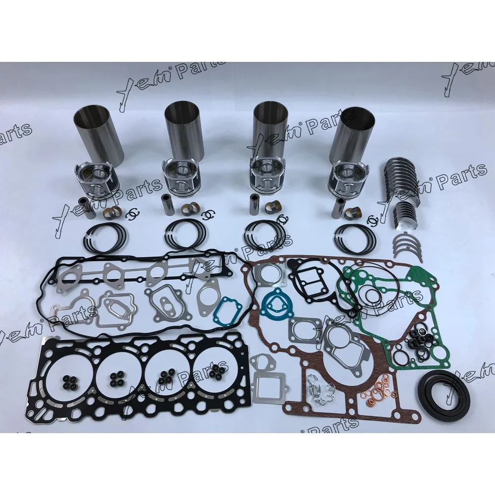 

For Kubota engine parts V3307 Piston kit full gasket set & bearings kit