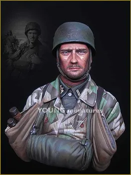 

1:10 Resin Figure Bust Model Soldier Paratrooper X47