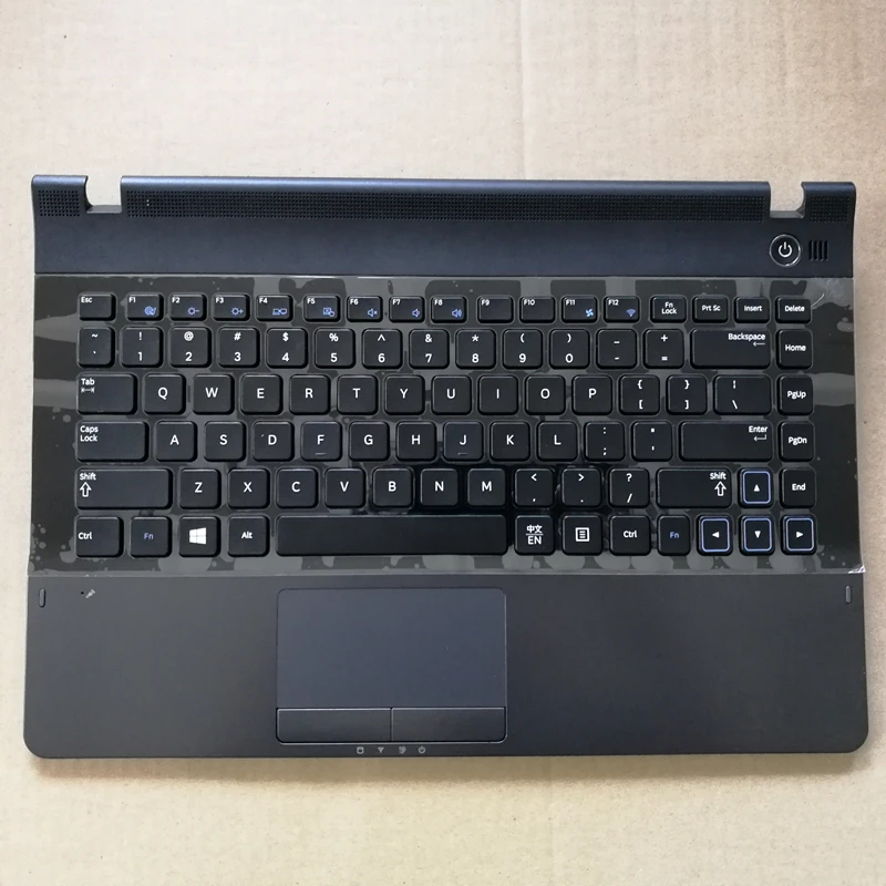 США Новая Клавиатура ноутбука с тачпадом Упор для рук для samsung 300E4C 3430EA NP300E4A 305E4A 300e4x 300E43 3431EX BA75-03585M
