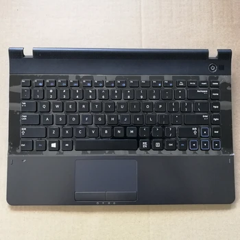 

US new laptop keyboard with touchpad palmrest for samsung 300E4C 3430EA NP300E4A 305E4A 300e4x 300E43 3431EX BA75-03585M