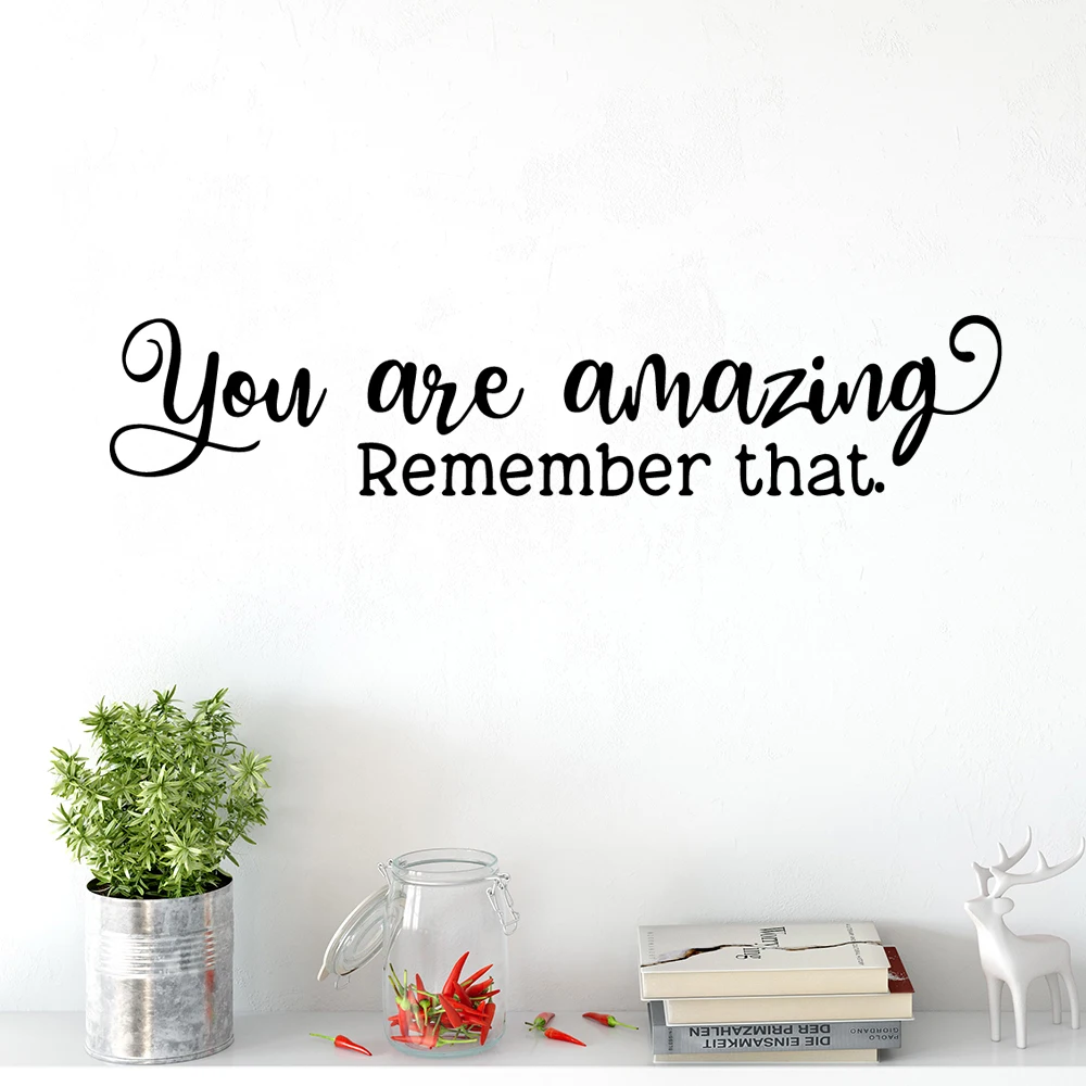 

Cartoon English Quotes Removable Art Vinyl Wall Stickers For Kids Rooms Nursery Room Decor Removable Decor Wall Decals