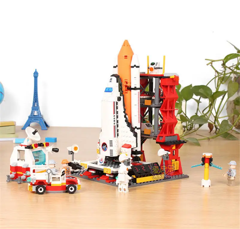 Gudi 8815 679 шт Звездные войны космические Shuttle launch центр Модель Строительный Блок