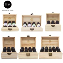 3/4/6/9/12/15 сетки деревянные эфирное масло из натуральной древесины сосны ароматерапия Коробки 5-15 мл для домашнего декора ручная работа