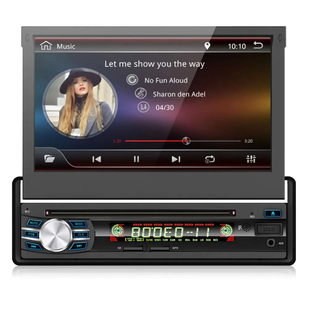 

Android Car Radio Tape Recorder Audio Stereo for Universal Autoradio without DVD 1Din Car GPS Navigation Steering-Wheel Wifi Map
