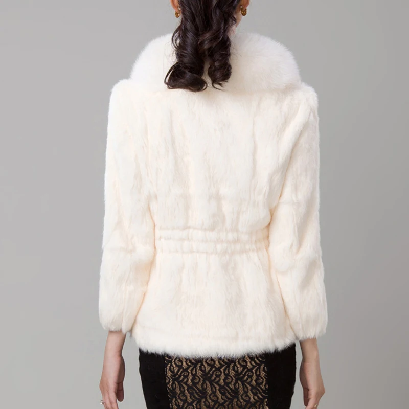 Осенне-зимняя одежда новое меховое пальто Женская куртка имитация кролика волосы короткие корейские свободные тонкие большие меховые воротники женские пальто