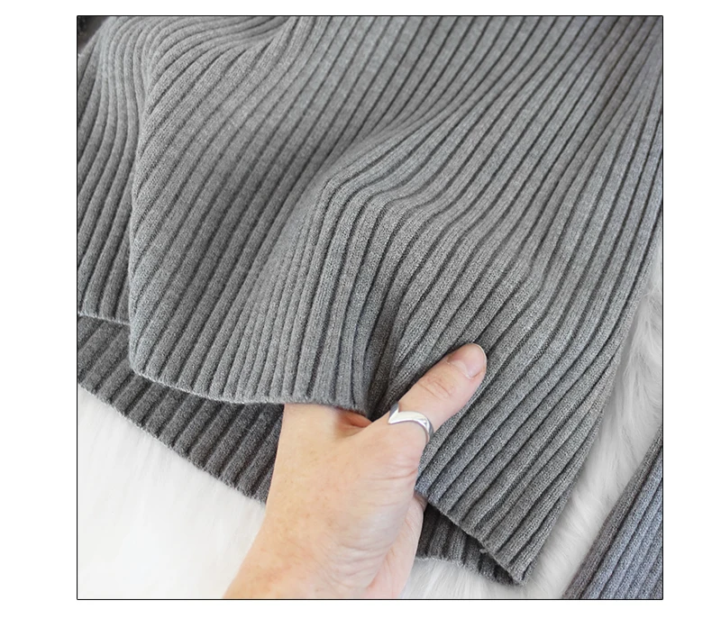 Warm Winter Women Sweater Turtleneck Pullover Knitted Sweaters For Ladies Long Sleeve High Elasticity Soft Pullovers Autumn 2018 (12)