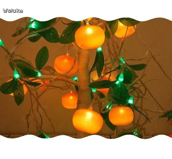 

LED fruit Lighting mesh Red room layout lantern flashing lamp string lamp starry bedroom decorative lamp CD50 W02