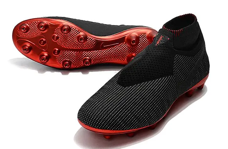 

Best Quality Soccer Shoes Phantom VSN Elite DF AG Outdoor Shoes Football Boots Cleats For Men High Ankle