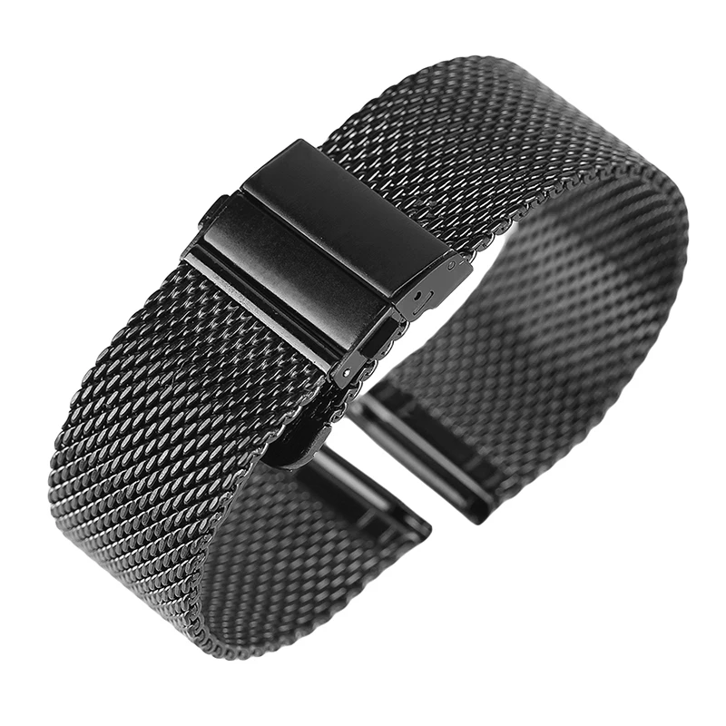 Mesh Milanese Gelang Gesper Watchbands 