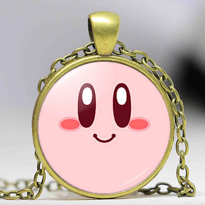 Бесплатная доставка серебряное ожерелье с изображением Kirby Bijoux Art ювелирные
