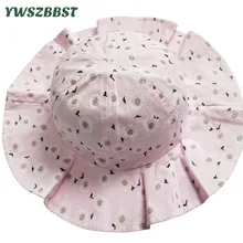 New Summer Baby Girl Hat Flowers Print Children Sun Hat Cotton Baby Bucket Caps Autumn Child Sun Cap Boys Girls Brim Beach Hats New Summer Baby Girl Hat Flowers Print Children Sun Hat Cotton Baby Bucket Caps Autumn Child Sun Cap Boys Girls Brim Beach Hats