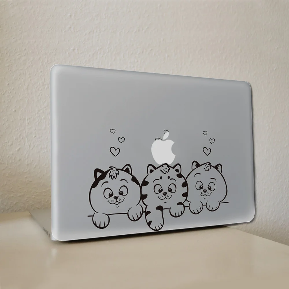 Loving cat наклейка для ноутбука Наклейка на MacBook Air/Pro/retina 1" 13" 1" компьютер Mac Cool skin Pegatina para ноутбук