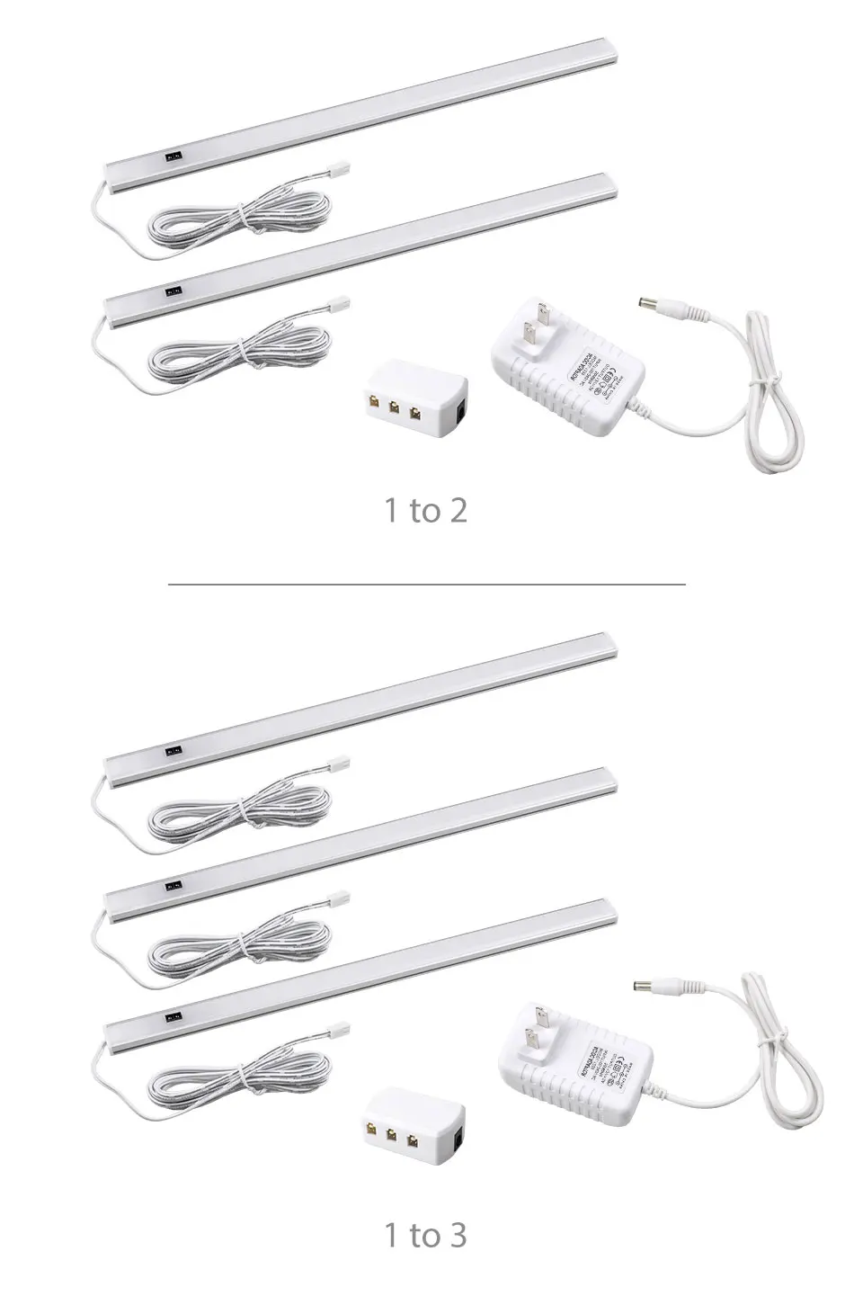 4W7W LED Under Cabinet Light Bar Motion Sensor Display Case Wardrobe Night Lights Cabinet Lamp Cupboard Indoor Lighting (12)