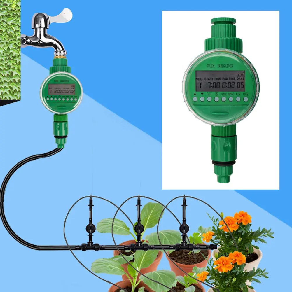 Automatic Intelligent Waterproof Garden Auto Irrigation Water Timer