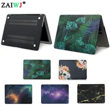 Новинка! чехол для ноутбука ZAIWJ с рисунком для MacBook Air retina Pro 11 12 13 15 для Mac book New Pro 13 15 дюймов с сенсорной панелью