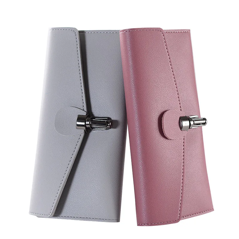 Hasp PU Leather Womens Wallet Female Clutch Coin Purse Ladies Checkbook Card Holder Long Lady ...