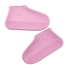 Shoe Cover Outdoor Children Adult non-slip Waterproof Silicone Shoe Cover Thick Wear-resistant Rain Boots Reusable Easy To Clean