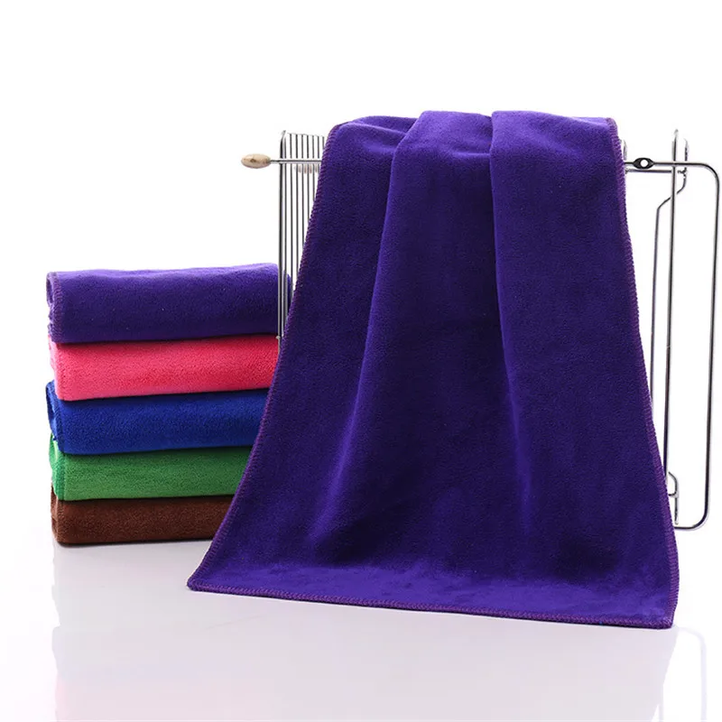 Полотенце для лица из микрофибры 35X75 см, красивое сухое полотенце для волос, одноцветное мягкое впитывающее полотенце для мужчин и женщин, плотное полотенце для рук, 16 цветов