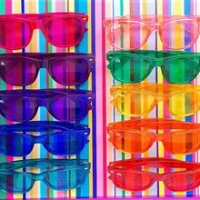 Мода Модные солнцезащитные очки 10 цветов терапии солнцезащитные очки