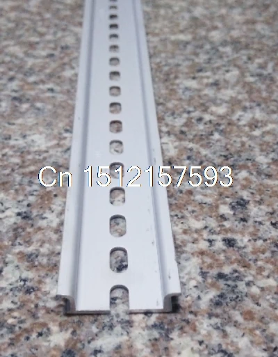 5 шт. Универсальный Тип 35 мм 0,5 метра Алюминий прорези на din-рейку для C45 DZ47 клеммные колодки контактор etc
