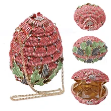 XIYUAN красный клатч кошелек вечерние сумочки и клатчи женские зеленые хрустальные женские вечерние сумки женские горный хрусталь сумки-мессенджеры