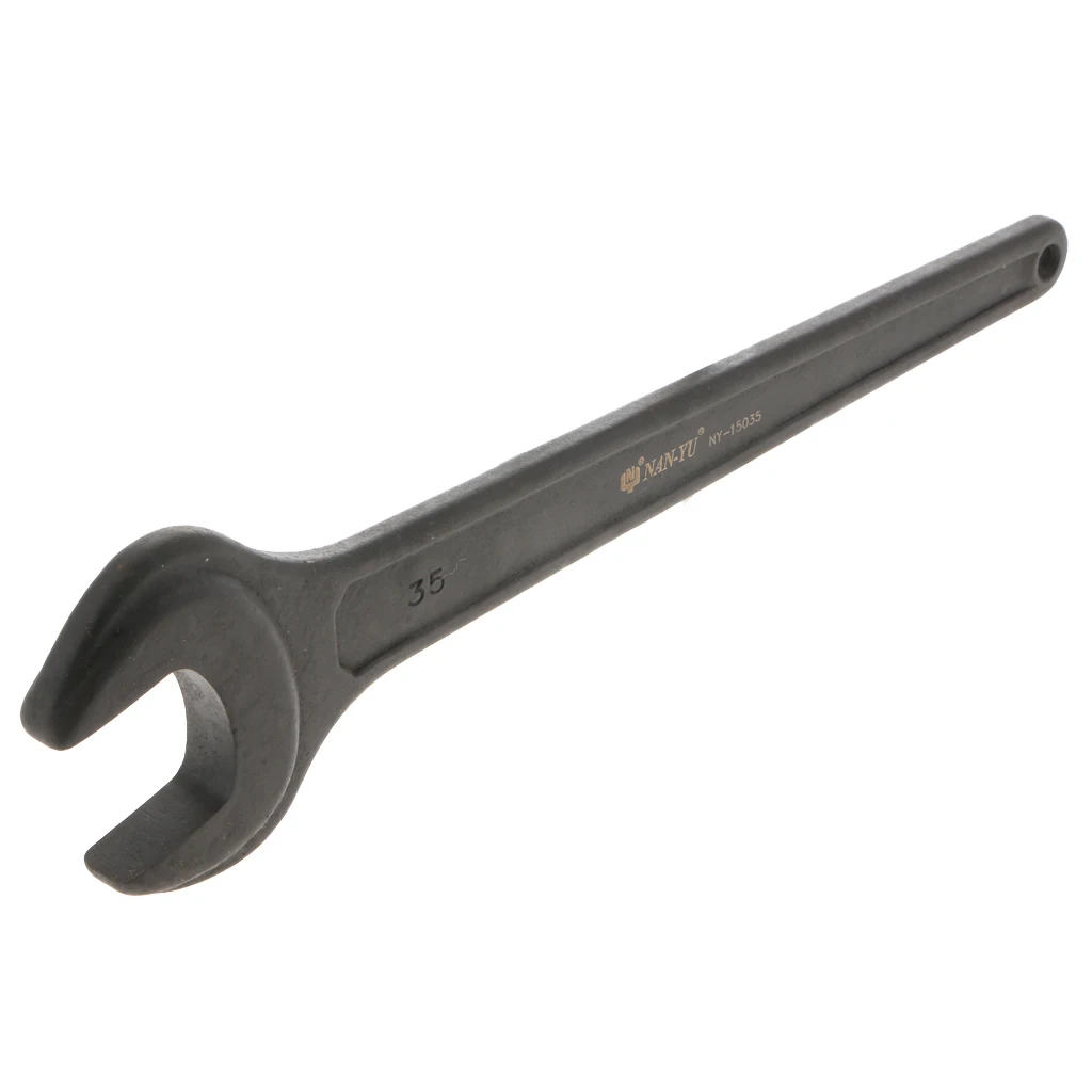 35mm Open Ended Spanner Wrench Impact - Single End - High Carbon Steel Tool