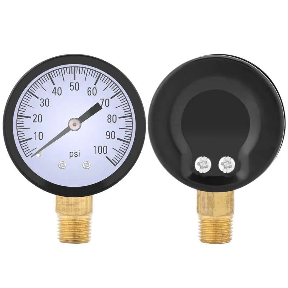 Измеритель давления в шинах 0-100PSI Manometro Digital 1/4 BSPT Резьба манометр компрессионный тестер