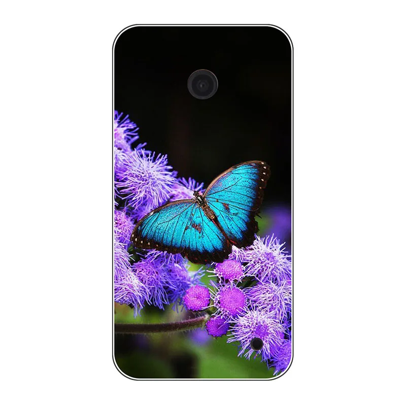 Задняя крышка для Nokia Lumia 630 чехол телефона с пейзажем Капа твердый пластиковый на