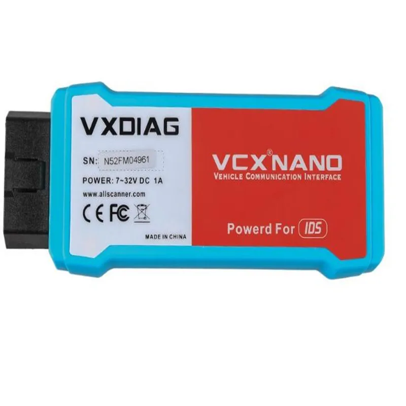 Автомобильный диагностический инструмент VXDIAG VCX NANO OBD2 с USB/Wi Fi для Ford и Mazda 2 в 1 IDS V112