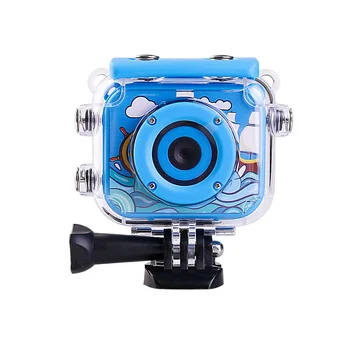 

Mini Children Bicycle Digital Camera Kid Toy Waterproof 30M 1080P Video Camera Recoder 2 inch Screen Prop Child Birthday Gift