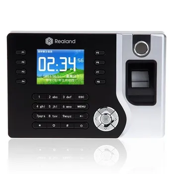

Support French Arabic Language Fingerprint Time Attendance Employee Electronic Punch Reader Machine Realand A-C071