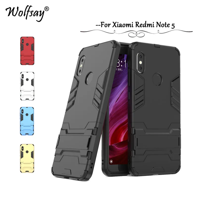 

Cover Xiaomi Redmi Note 5 Case Slim Robot Armor Rubber FOR Phone Case Xiaomi Redmi Note 5 Pro Cases Xiaomi Redmi Note 5 Shell