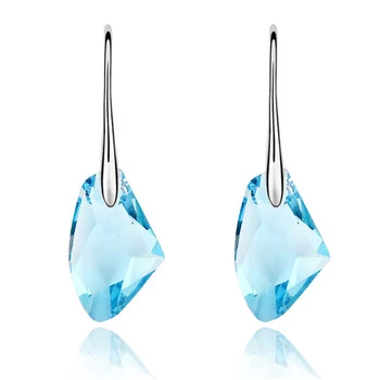 

SHDEDE Long Pendant Drop Dangle Earrings Embellished With Crystal from Swarovski Elements Fashion Jewelry For Women -3139
